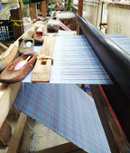 Chiapas Plaid Light Blue Kitchen Towel Archive New York