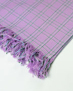 Chiapas Plaid Lilac Kitchen Towel Archive New York
