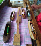 Chiapas Plaid Lilac Kitchen Towel Archive New York