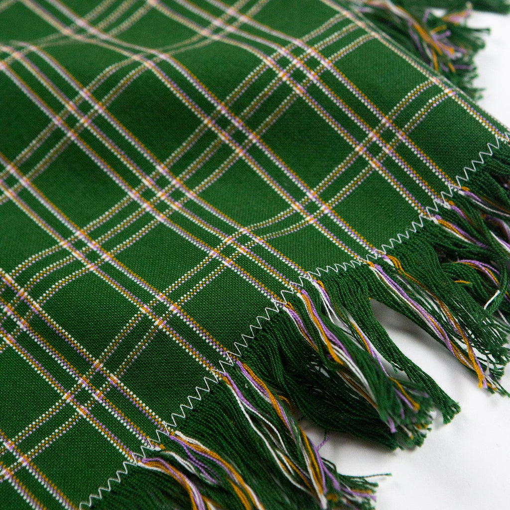 Chiapas Plaid Forest Green Kitchen Towel Archive New York