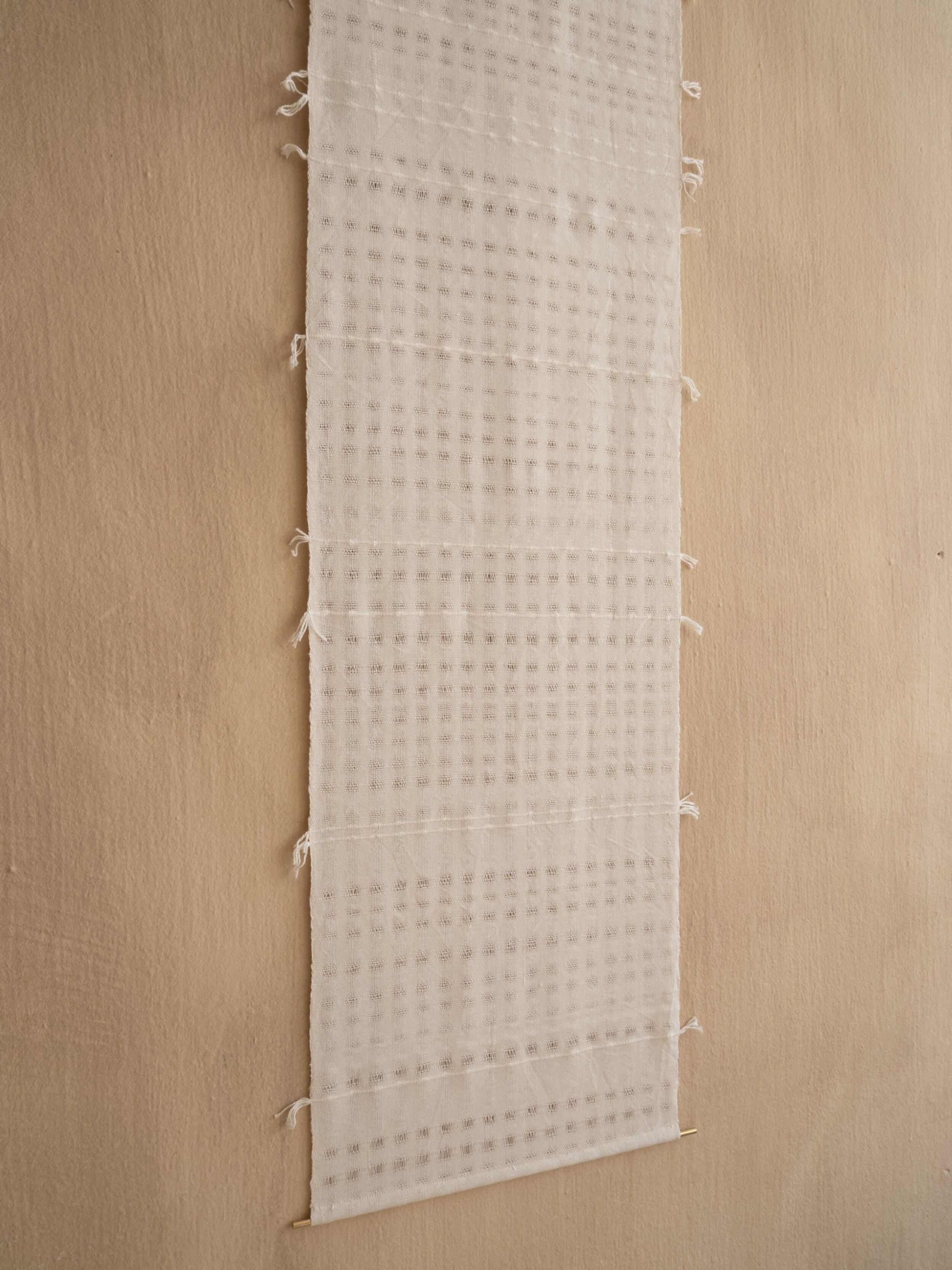 Chiaro Handwoven Cotton Wall Hanging Kanju Interiors