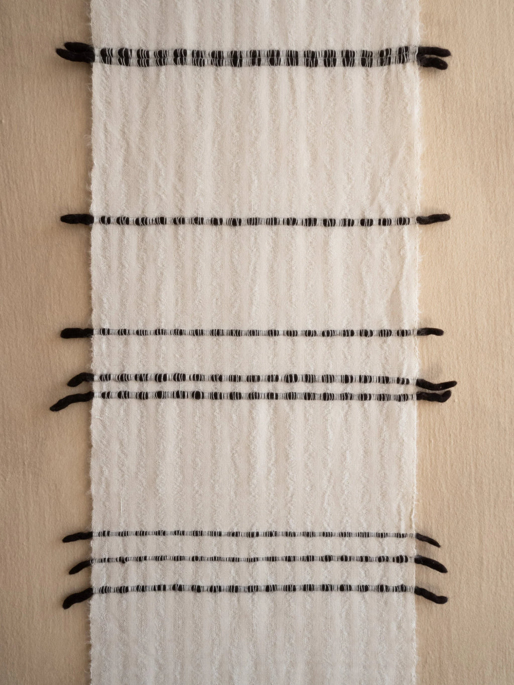Chiaroscuro Handwoven Cotton Wall Hanging Kanju Interiors