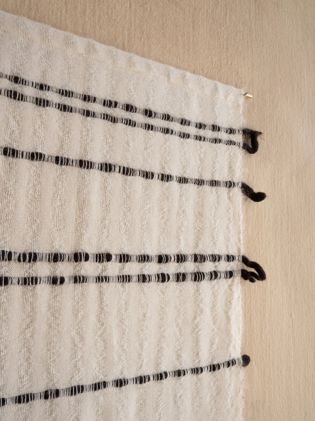 Chiaroscuro Handwoven Cotton Wall Hanging Kanju Interiors