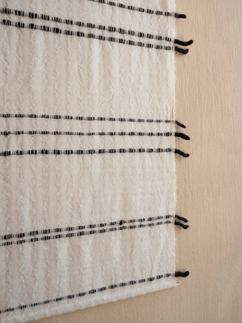 Chiaroscuro Handwoven Cotton Wall Hanging Kanju Interiors