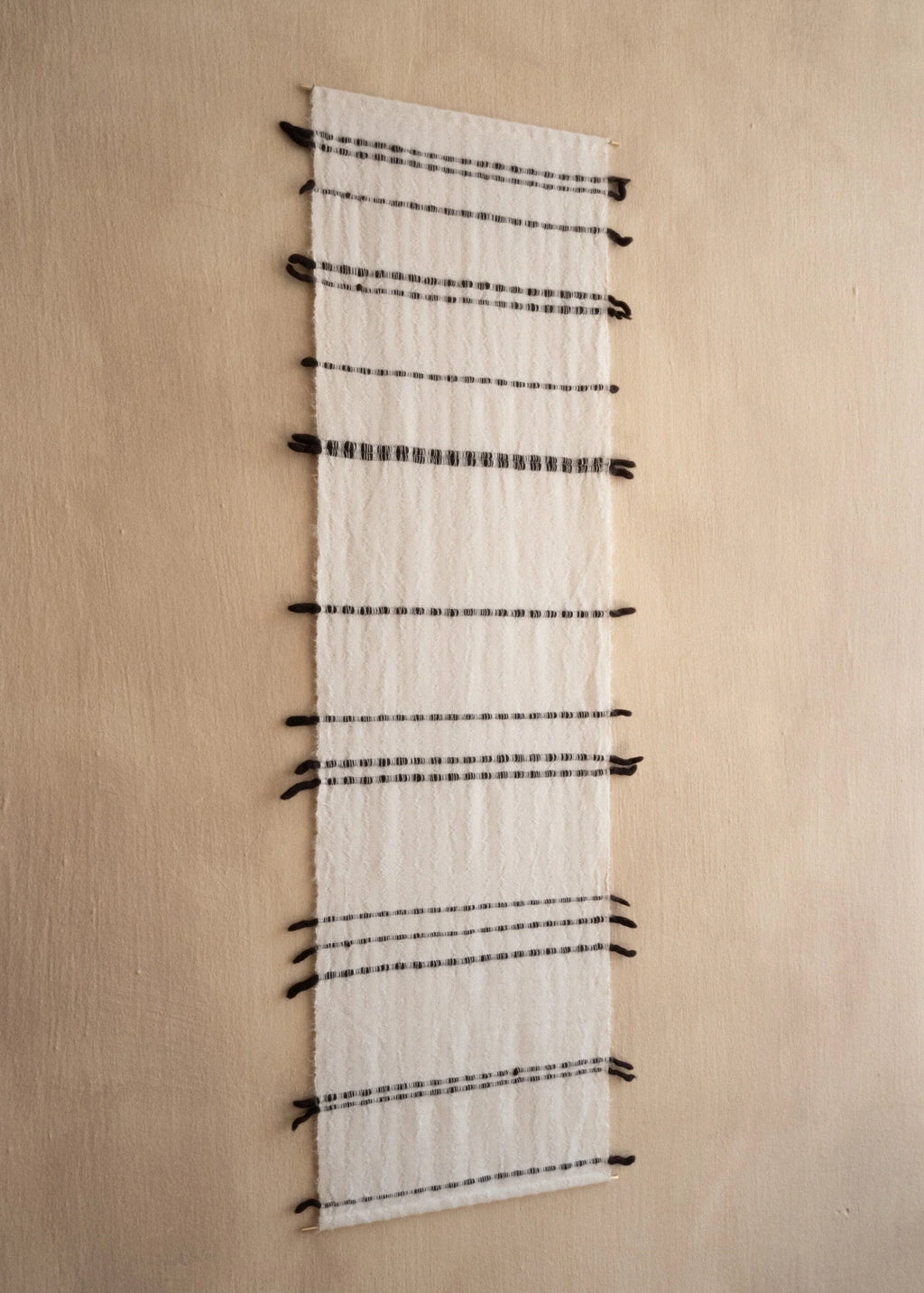 Chiaroscuro Handwoven Cotton Wall Hanging Kanju Interiors