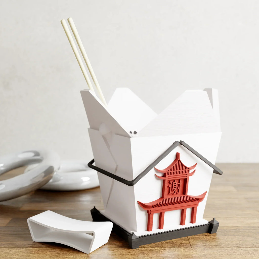 Chinese Takeout Planter, top view - House Of Avana