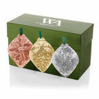 Christmas Botanicals Ornament Set- Mixed Metal