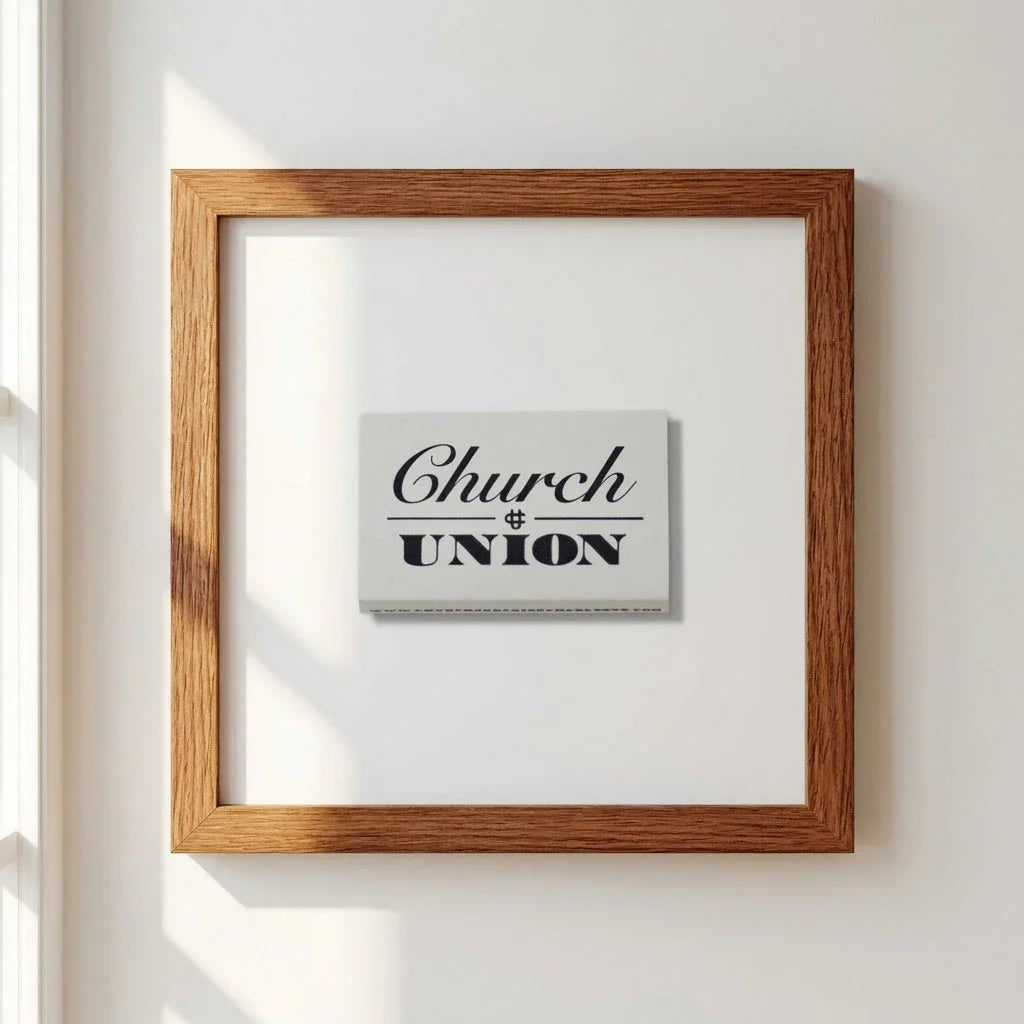 Church & Union Framed Print