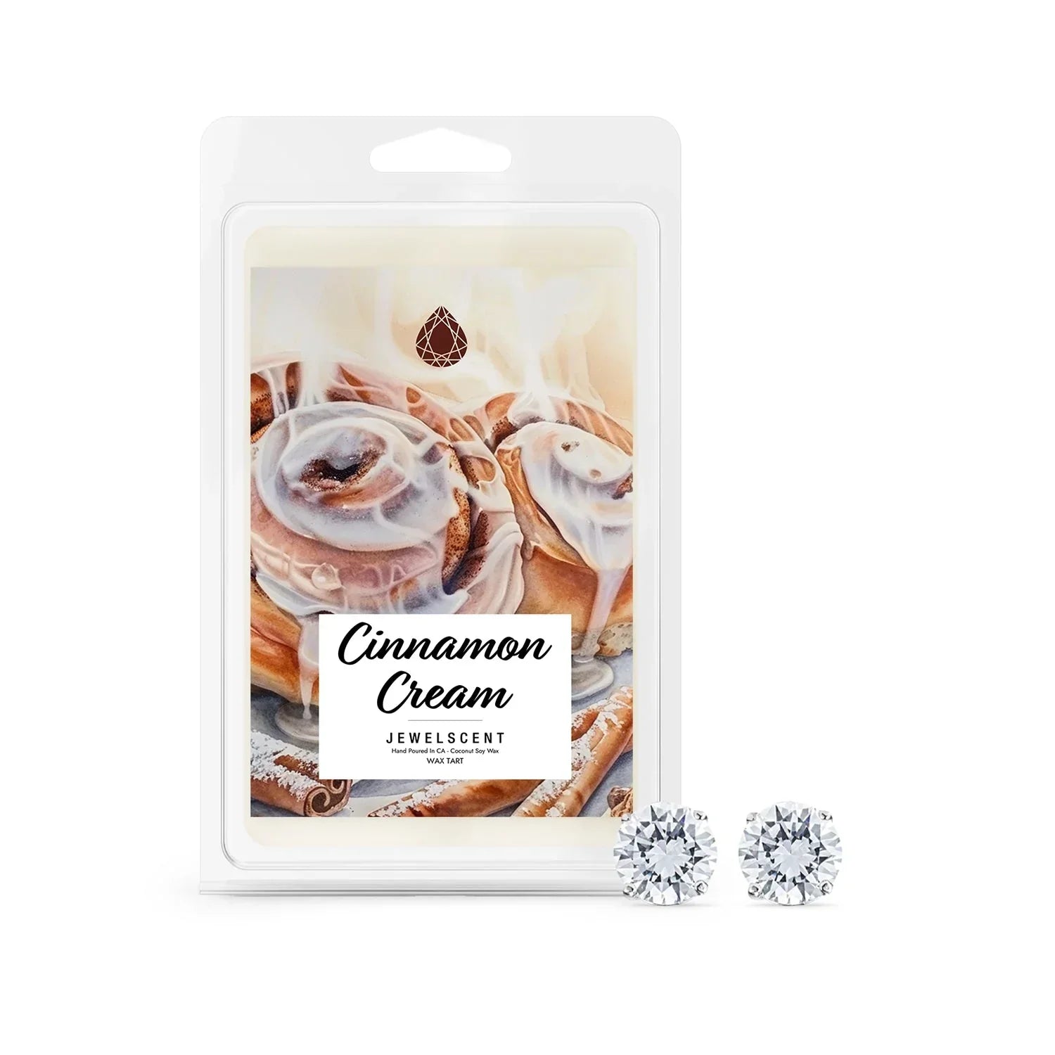 Cinnamon Cream Jewelry Wax Tart JewelScent