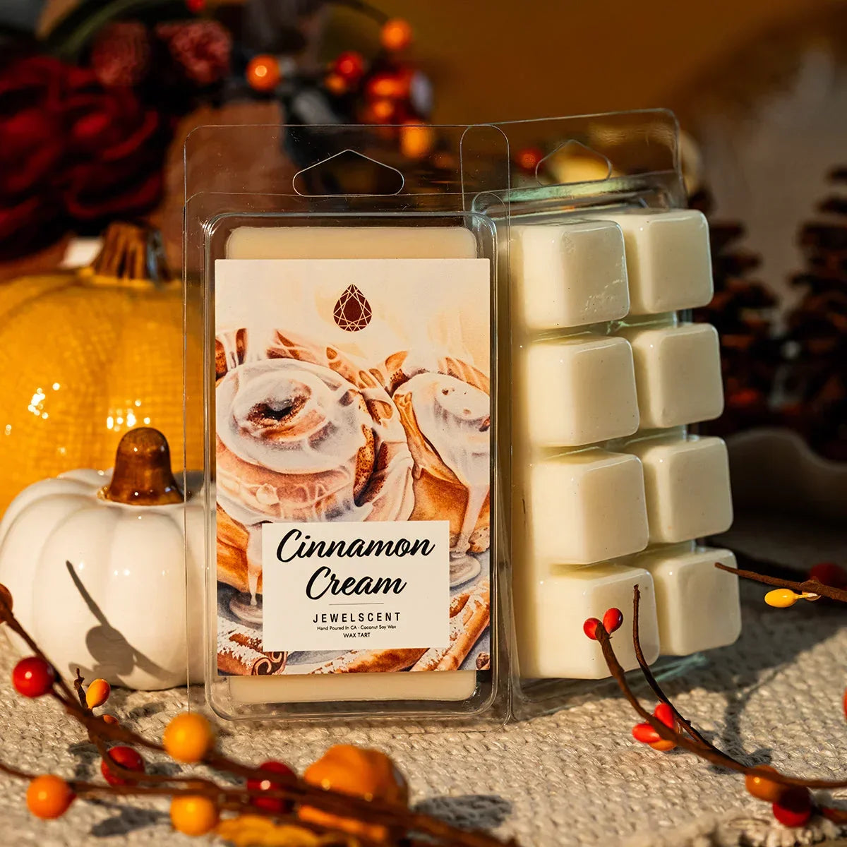 Cinnamon Cream Jewelry Wax Tart JewelScent