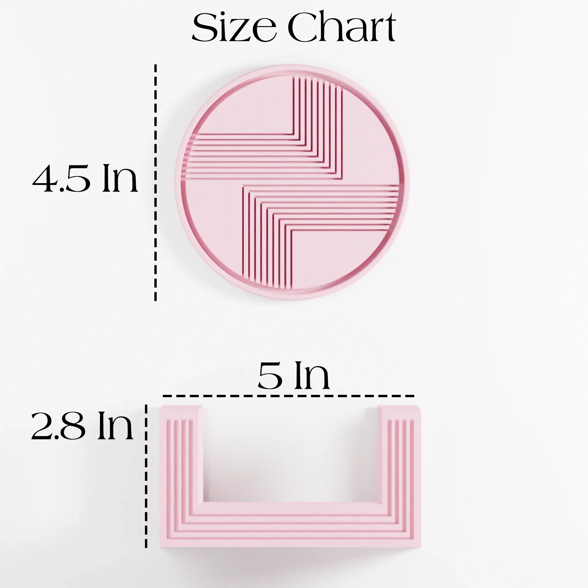 LINED Coaster Modernized Pottery