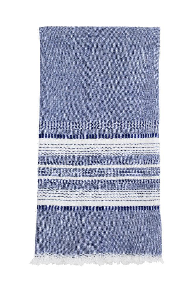 Indigo Chambray Kitchen Towel Archive New York