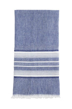 Indigo Chambray Kitchen Towel Archive New York