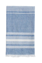 Blue Chambray Kitchen Towel Archive New York