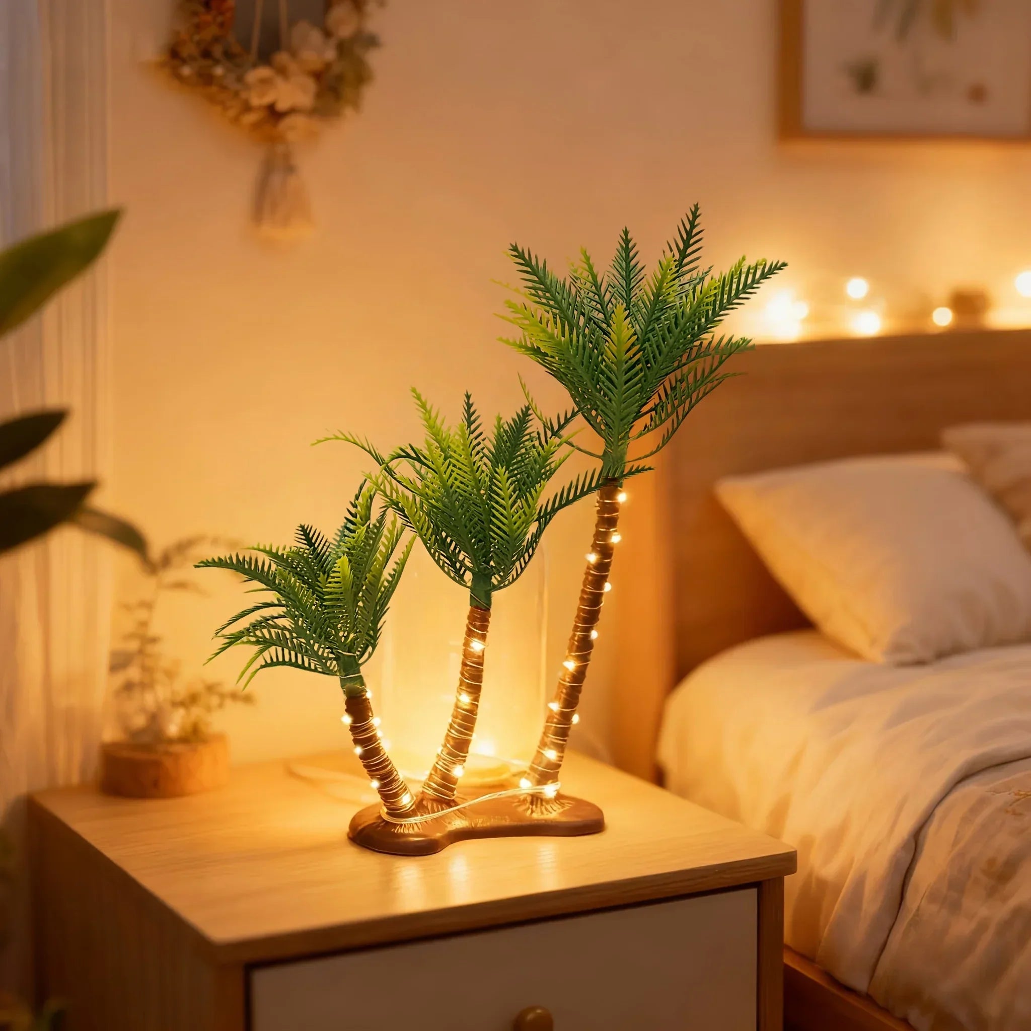 Coconut Tree - LED Warm Light Decoration
