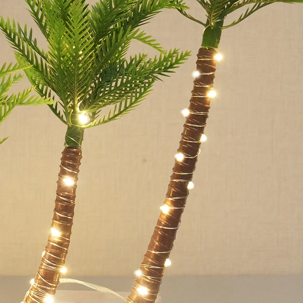Coconut Tree - LED Warm Light Decoration