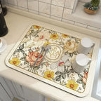 Coffee Mat - Super Absorbent Rubber