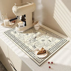 Coffee Mat - Super Absorbent Rubber