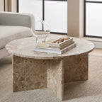 Vega Marble Coffee Table - Round, Square Or Rectangle in 3 Colour Variations House Of Avana [[SKU:HOA-COF-405]]