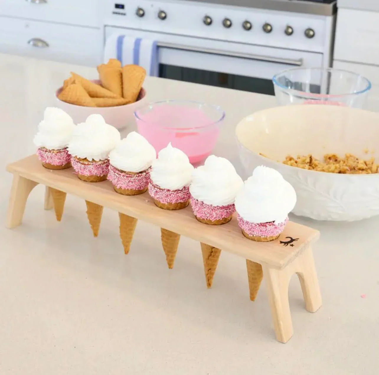 Cone & Canape Serving Stand Kanju Interiors