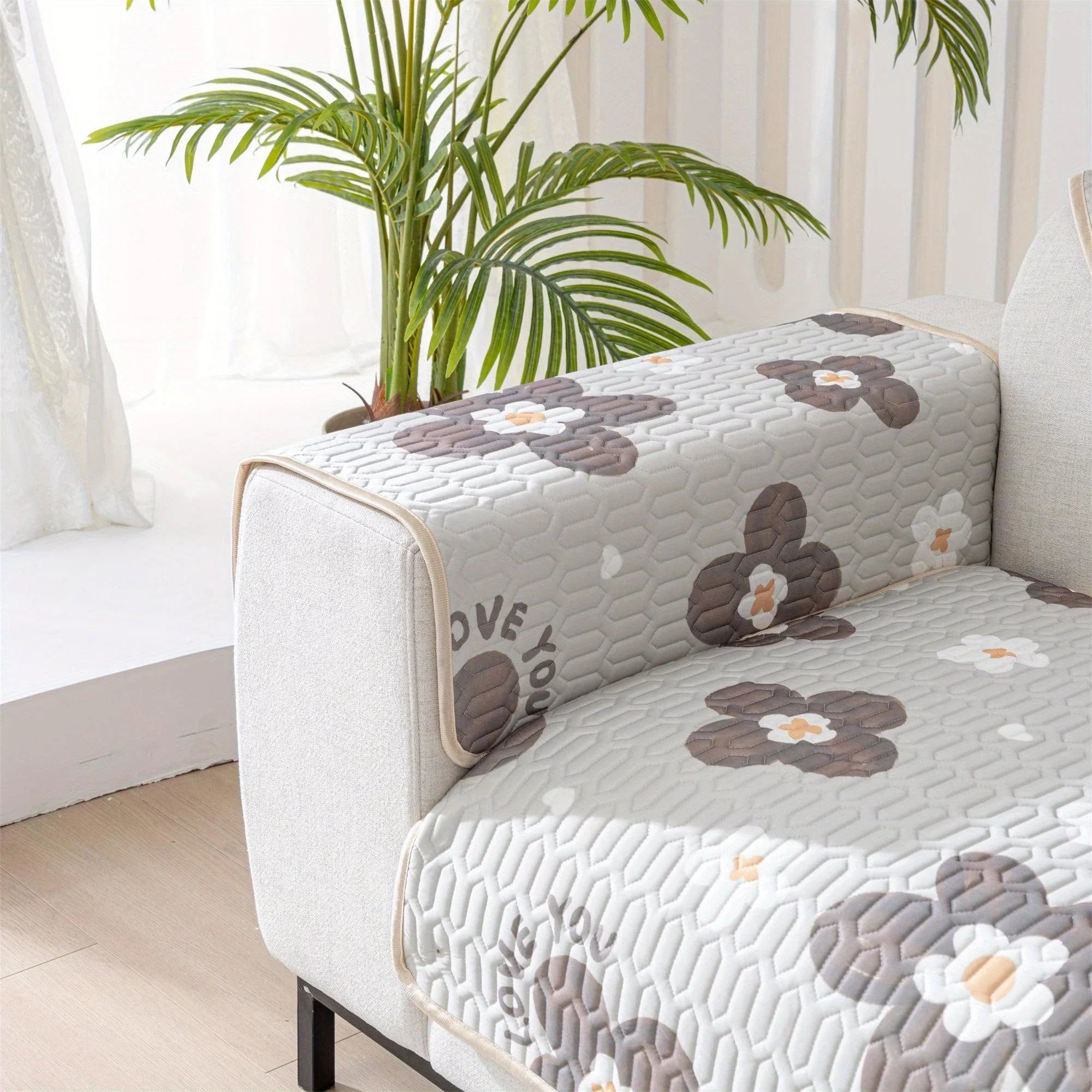 Cooling Ice Silk Dog Proof Couch Cover - Protect Your Sofa in Style - House Of Avana