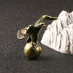 Antique Vintage Bronze Eagle Statue for Home Decor - House Of Avana