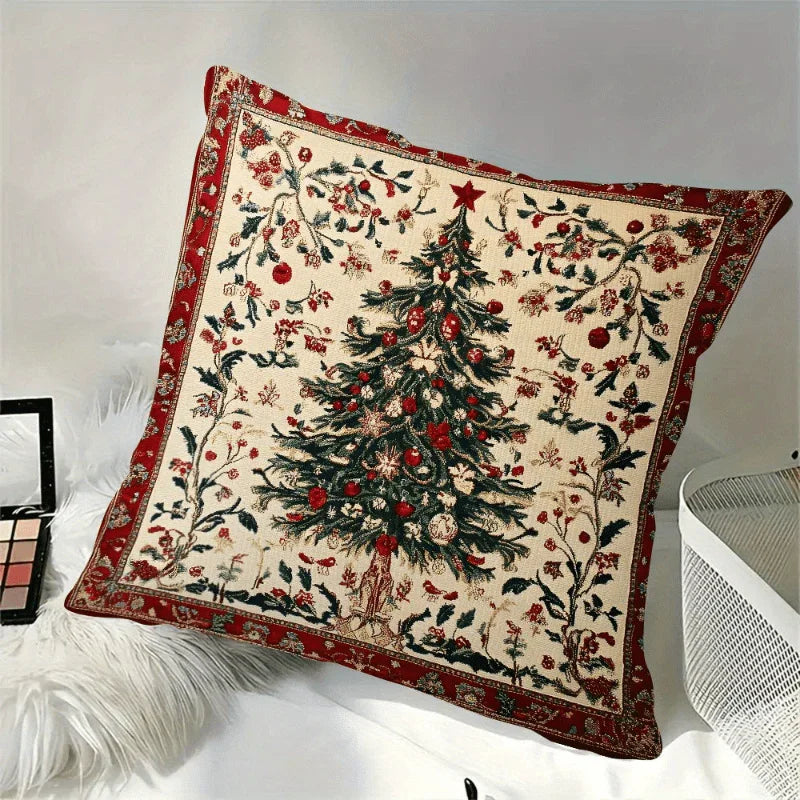 Cotton Plush Pillow Cover, Double-sided 2d Animal Print, 45.72x45.72 Cm - House Of Avana
