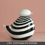 Creative Home Decor Animal Figurines Bird white House Of Avana