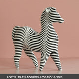 Creative Home Decor Animal Figurines zebra House Of Avana