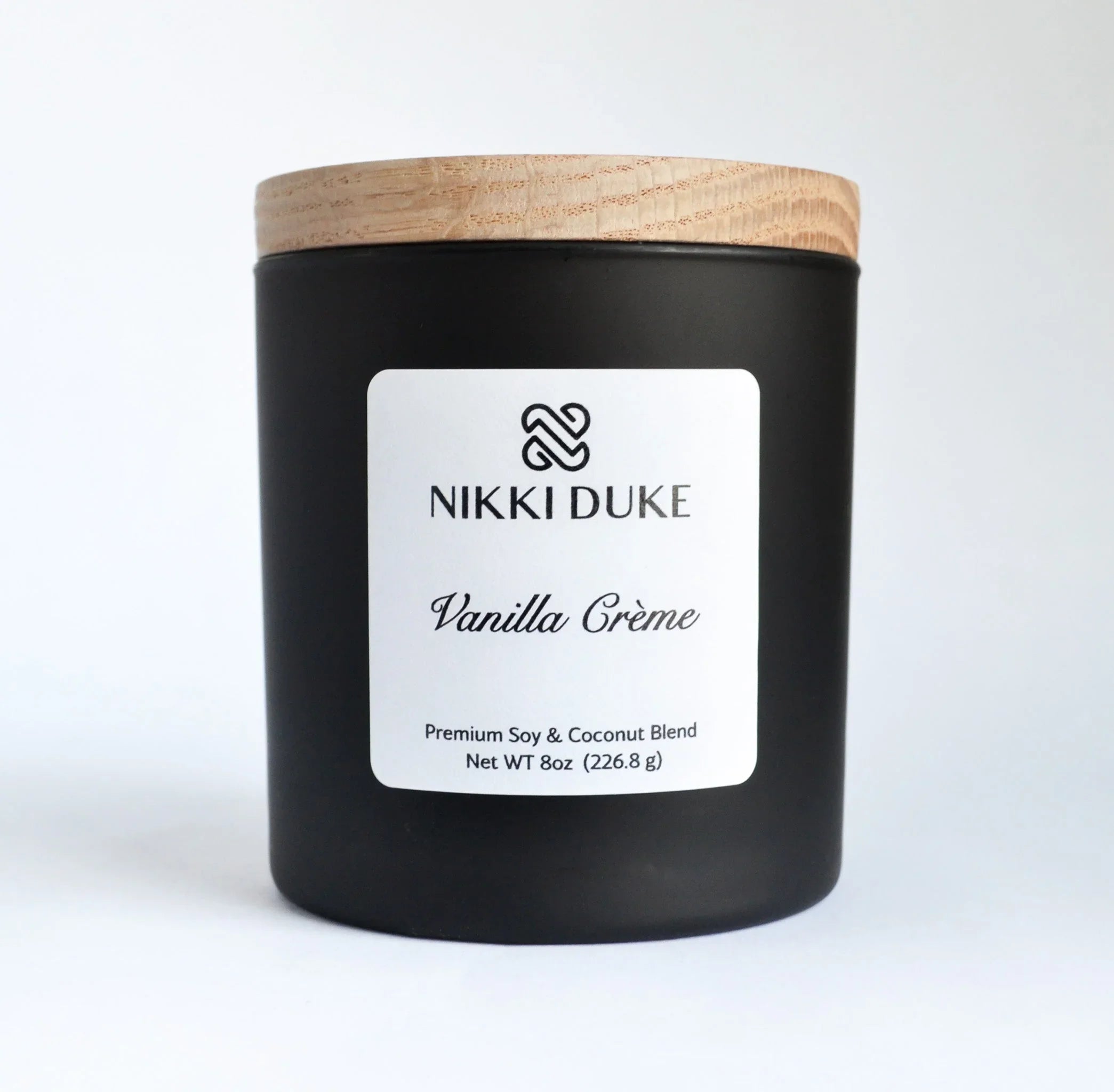 Nikki Duke Vanilla Creme 8 oz Premium Soy + Coconut Candle Nikki Duke