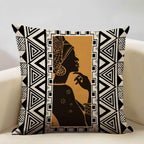 African Painting Printed Cushion Cover - House Of Avana