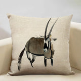Watercolor Animal Decorative Cushion Cover - House Of Avana