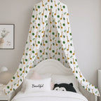 Cute Giraffe Printed Canopy PushpLinen