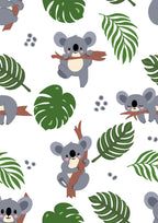 Cute Koala Printed Canopy PushpLinen