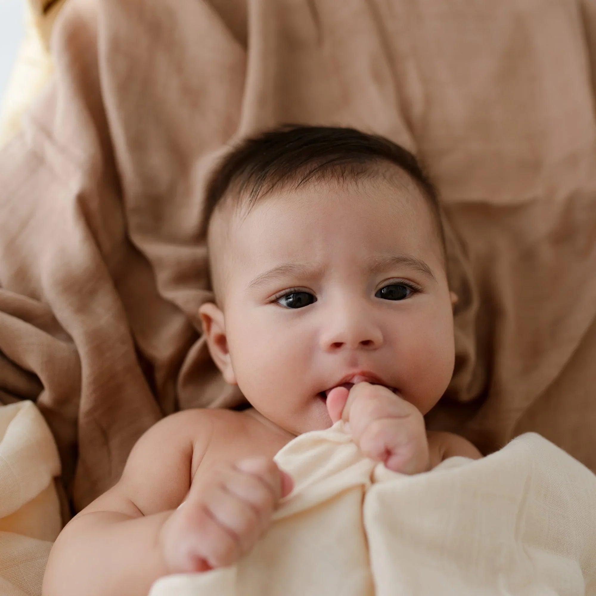 Muslin Swaddle Blankets - Soft Breathable Baby Swaddle Wrap, Bamboo Viscose & Cotton Receiving Blankets for Newborns, 2-Pack Porto Boutique