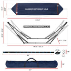 Tranquillo Comfort Set Original Hammock Stand for Ultimate Relaxation