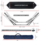 Tranquillo Comfort Set Original Hammock Stand for Ultimate Relaxation