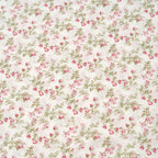 DaDa Bedding Collection Romantic Coquette Sheet Set - 100% Cotton [ Poplin Cotton ] Floral Fitted & Flat Sheets with Pillowcases - Deep Pocket Design - Soft, Breathable, Wrinkle-Resistant DaDalogy Bedding Collection