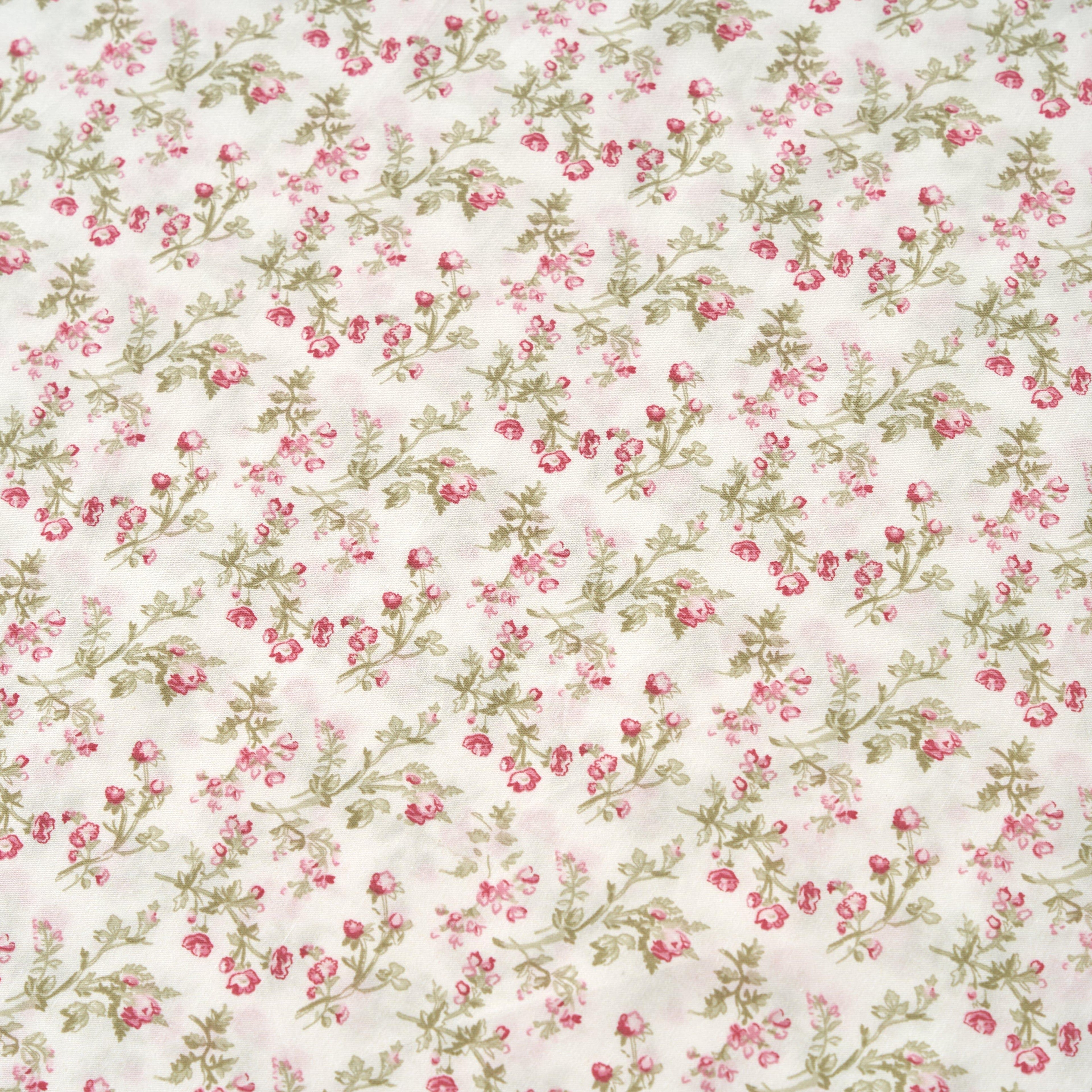 DaDa Bedding Collection Romantic Coquette Sheet Set - 100% Cotton [ Poplin Cotton ] Floral Fitted & Flat Sheets with Pillowcases - Deep Pocket Design - Soft, Breathable, Wrinkle-Resistant DaDalogy Bedding Collection