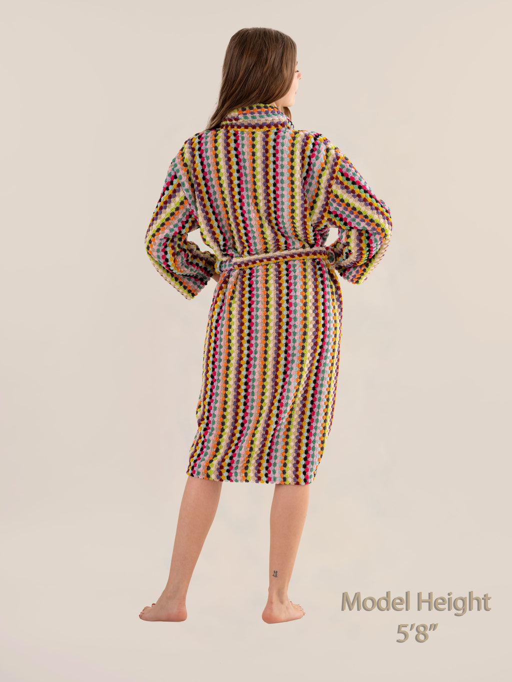 Pom Pom Bathrobe
