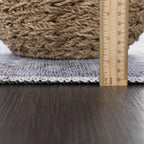 Aqua Rosman Washable Area Rug Hauteloom