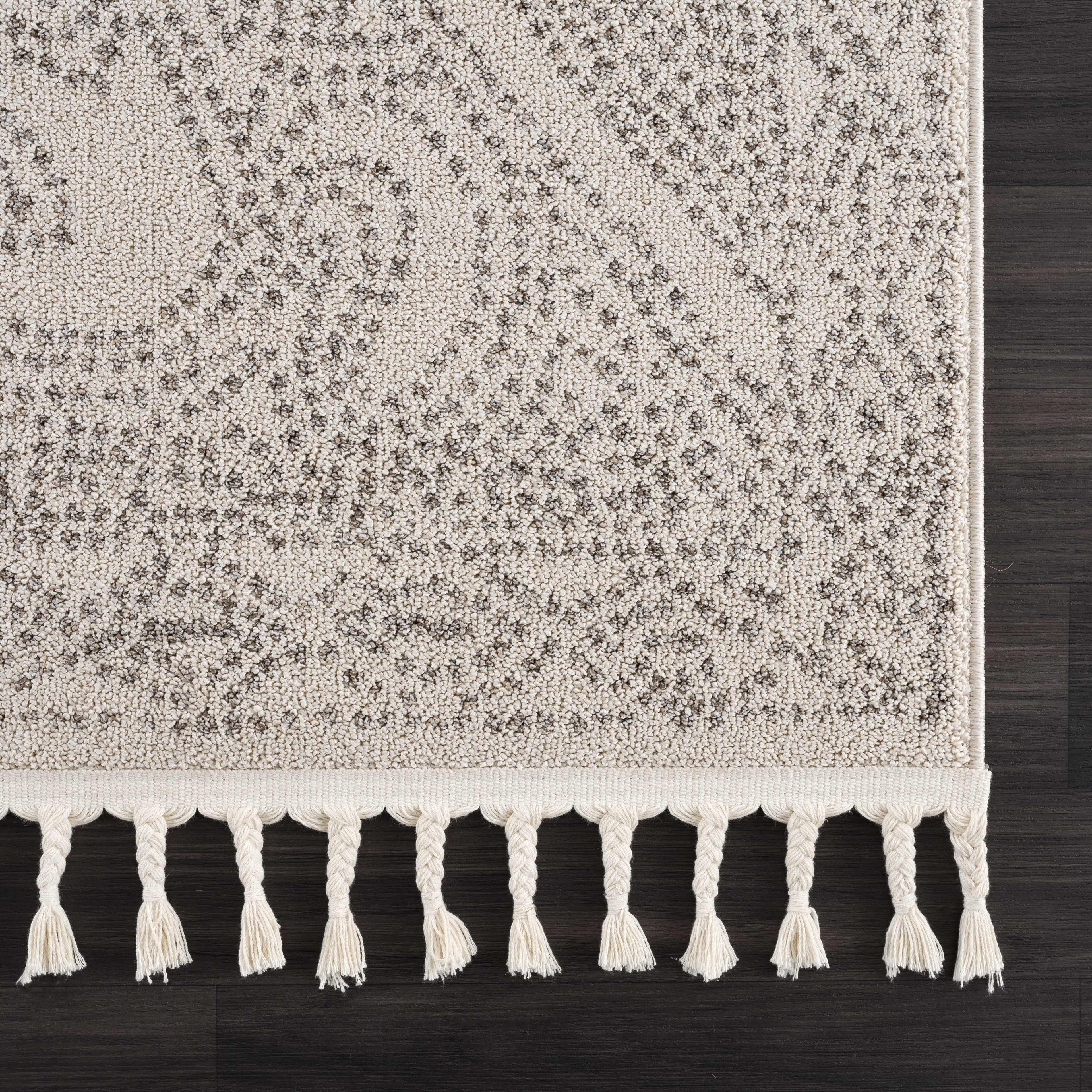 Birdwood Cream & Brown Area Rug Hauteloom