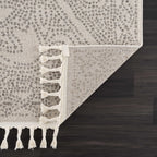 Birdwood Cream & Brown Area Rug Hauteloom