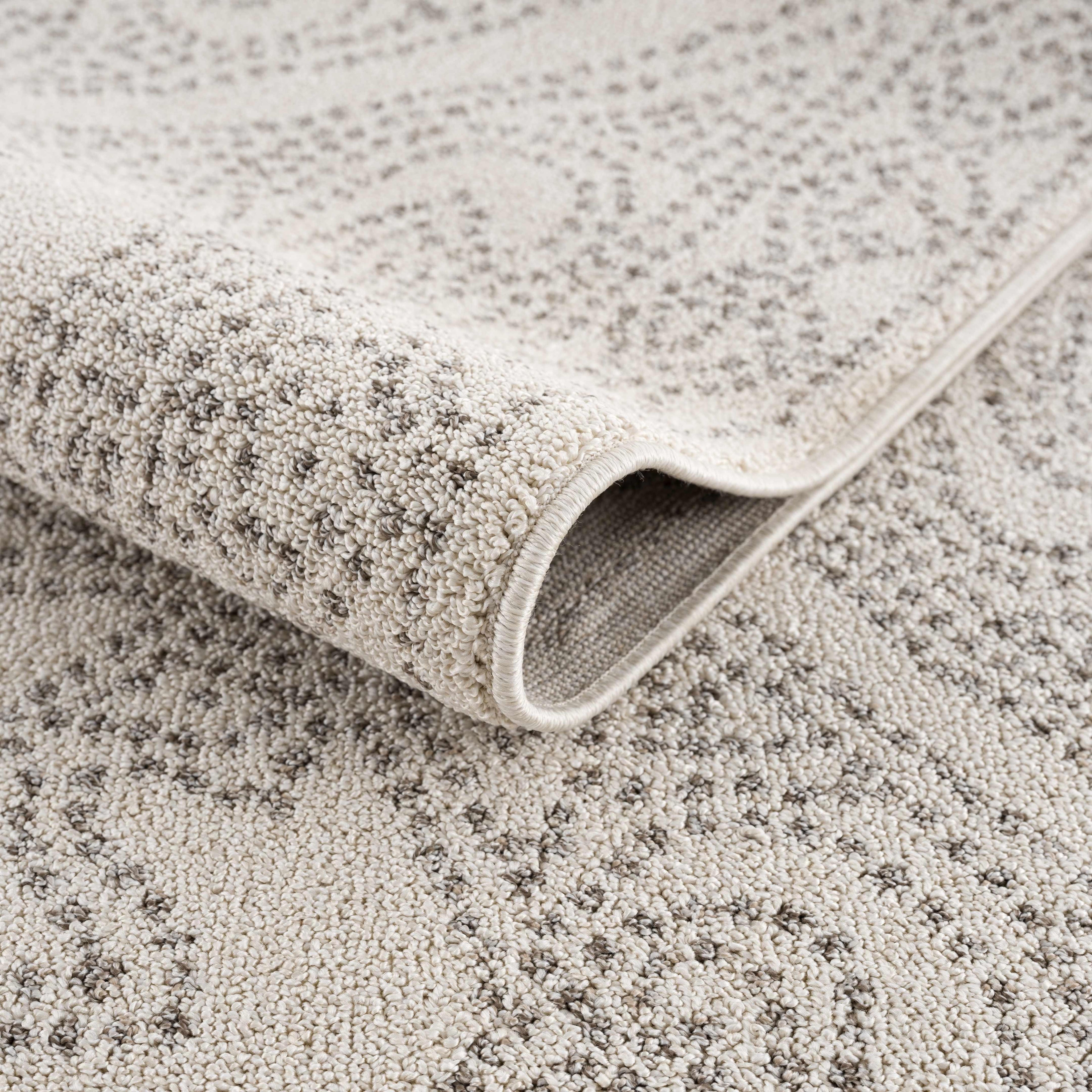 Birdwood Cream & Brown Area Rug Hauteloom