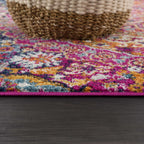 Burnt Orange Ojus Area Rug Hauteloom
