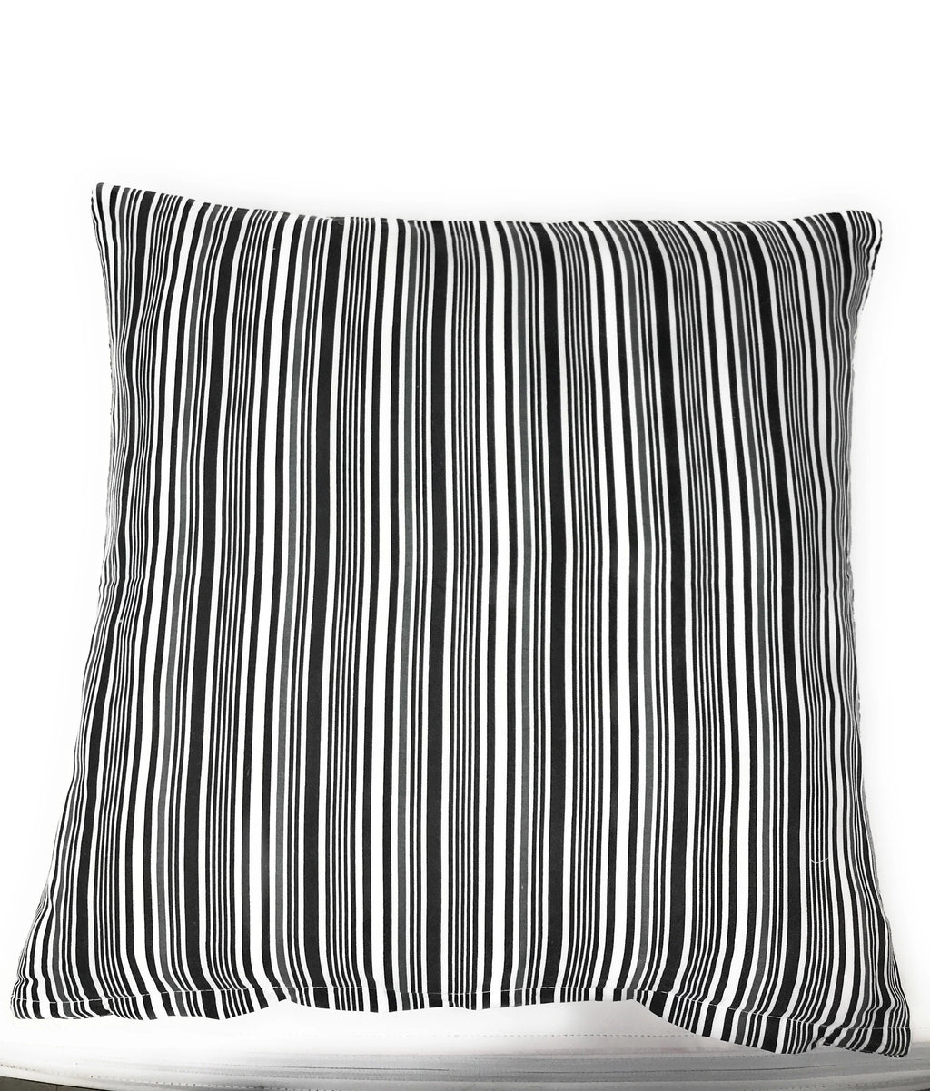 DaDa Bedding Aztec Black & White Diamonds Throw Pillow Covers - 18" x 18" 2-Pack (C14800-1-CC) DaDalogy Bedding Collection