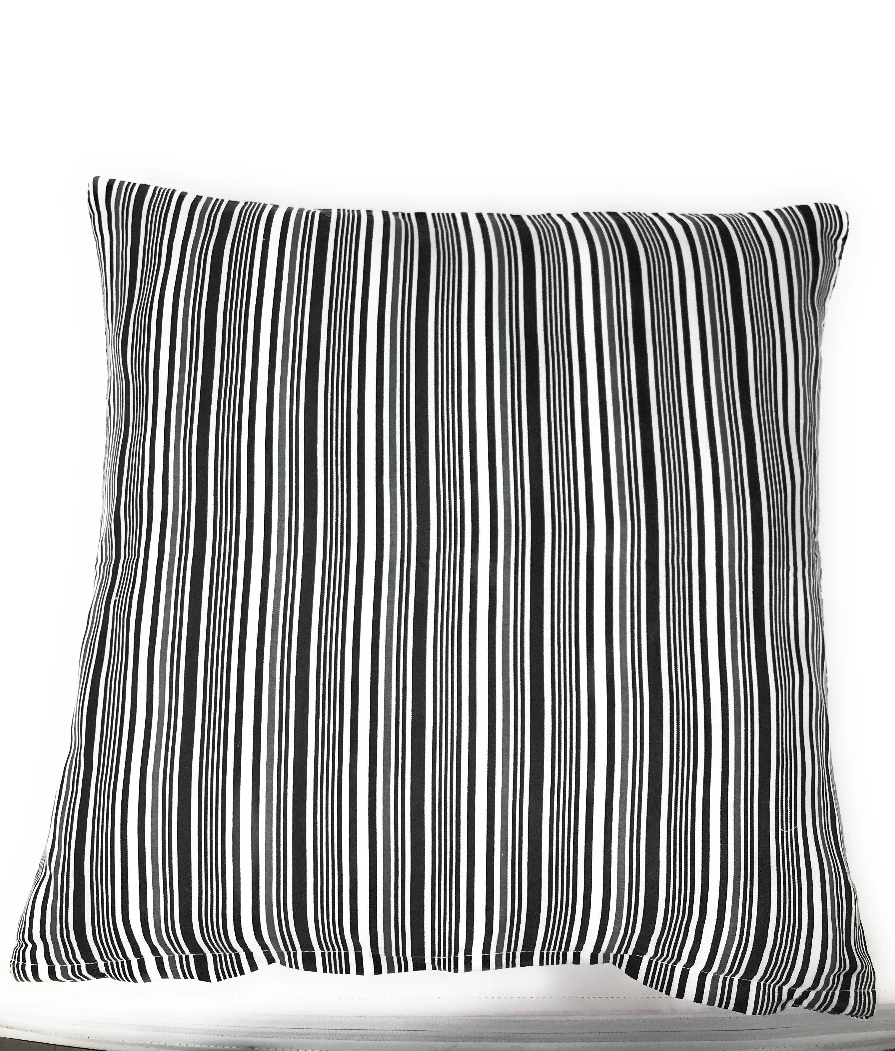 DaDa Bedding Aztec Black & White Diamonds Throw Pillow Covers - 18" x 18" 2-Pack (C14800-1-CC) DaDalogy Bedding Collection