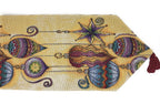 DaDa Bedding Bohemian Ornaments Colorful Holiday Lanterns Tapestry Dining Table Runner (14916) DaDalogy Bedding Collection
