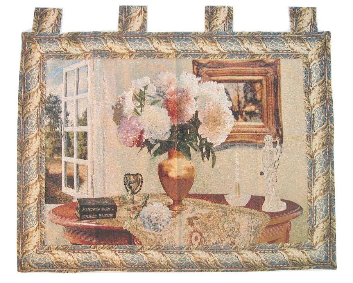 DaDa Bedding Breeze of Admiration Elegant Antique Woven Tapestry Wall Hanging - 36" x 50" DaDalogy Bedding Collection