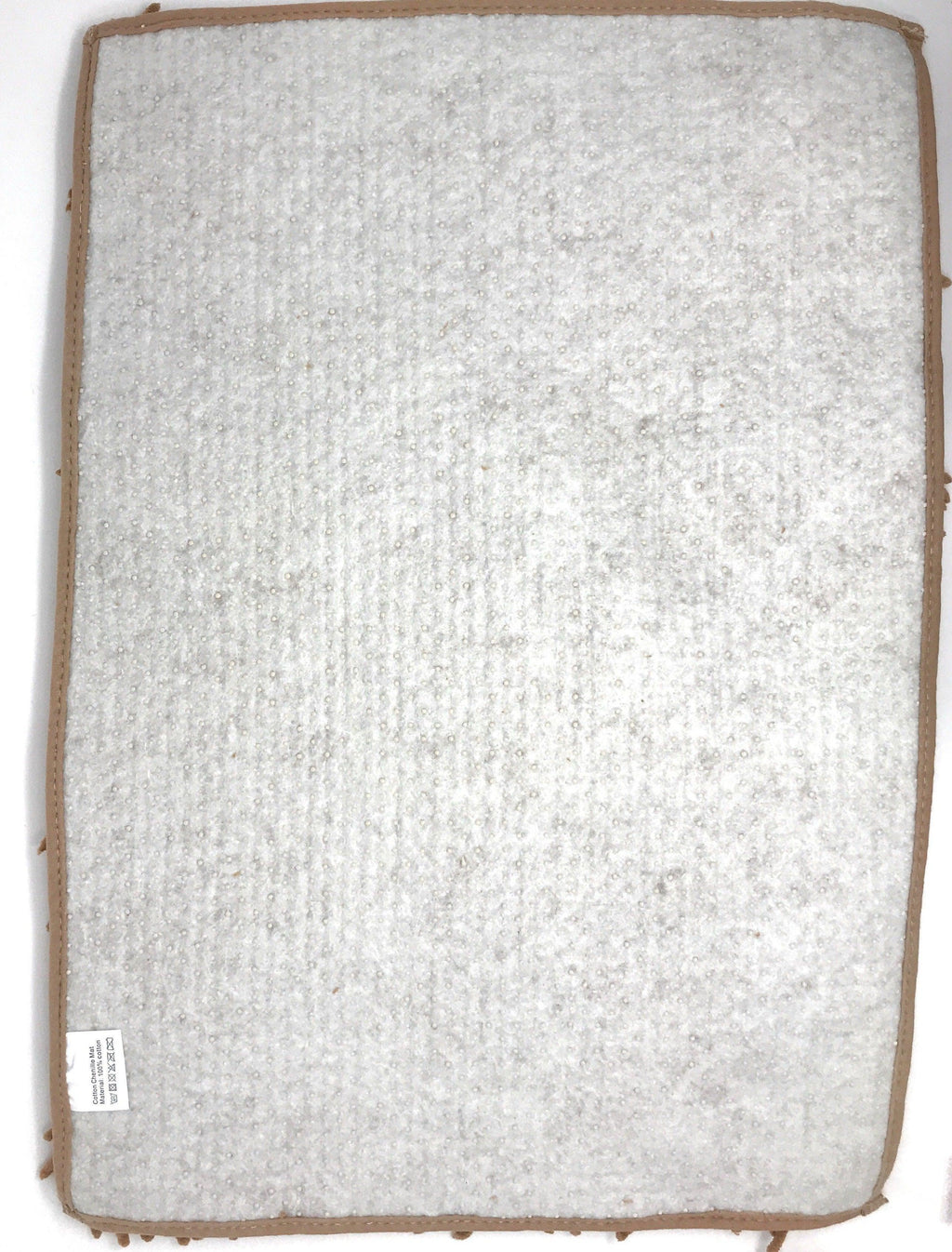 DaDa Bedding Coffee Brown Shaggy Soft Chenille Noodle Carpet Rug Bath Mat DaDalogy Bedding Collection